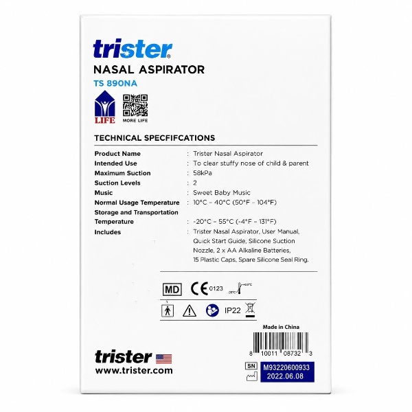 Trister Nasal Aspirator TS890NA