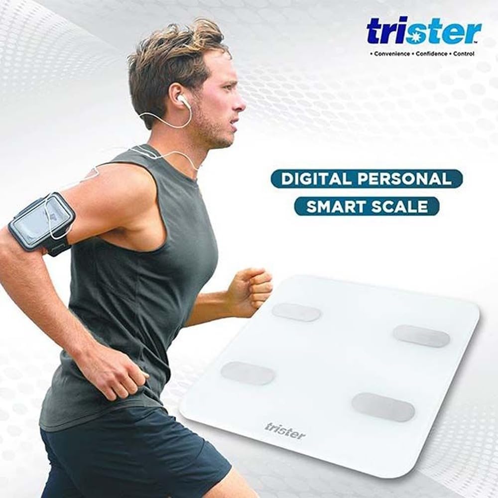 Trister Smart Body Muscle Bone Bmi Scale White 4S- TS 430PS-B