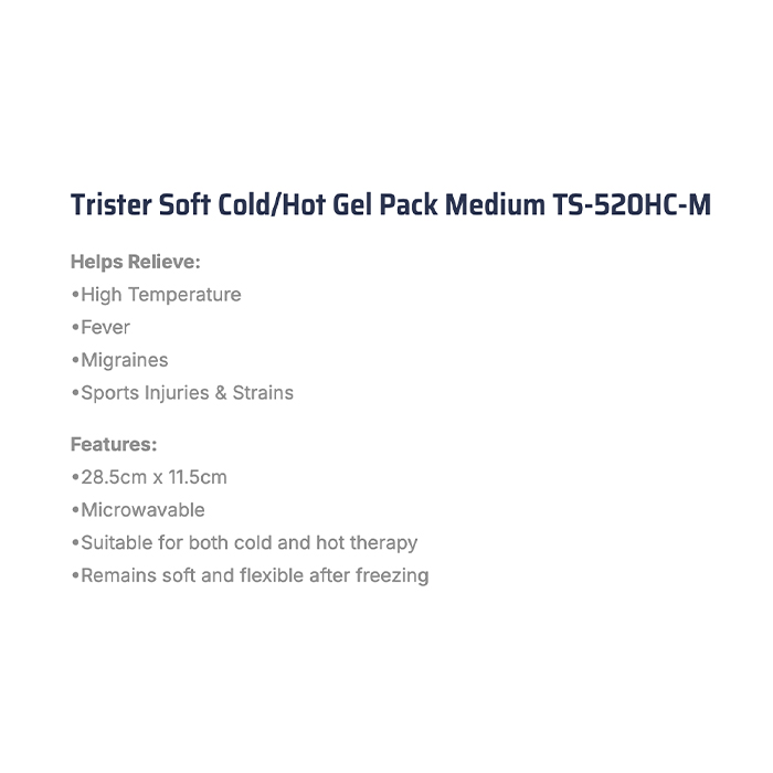 Trister Soft Cold/Hot Gel Pack Medium