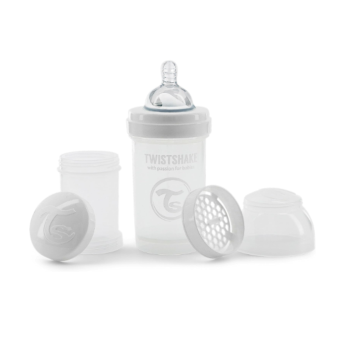 Twistshake Anti-Colic Bottle White 180ml