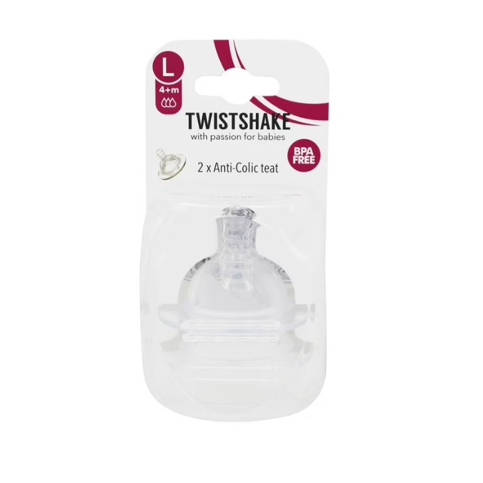 Twistshake Anti-Colic Teat 4m+ Large
