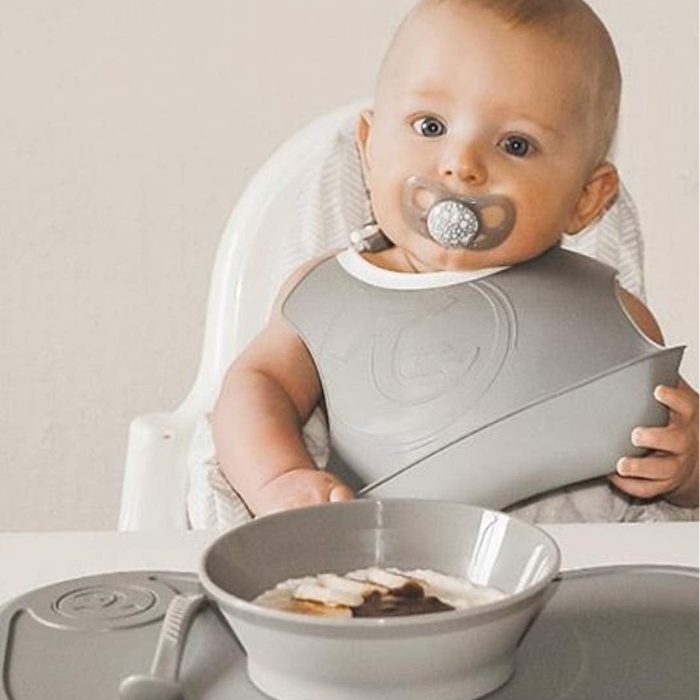 Twistshake Feeding Spoon 4m+ Pastel Grey 3s
