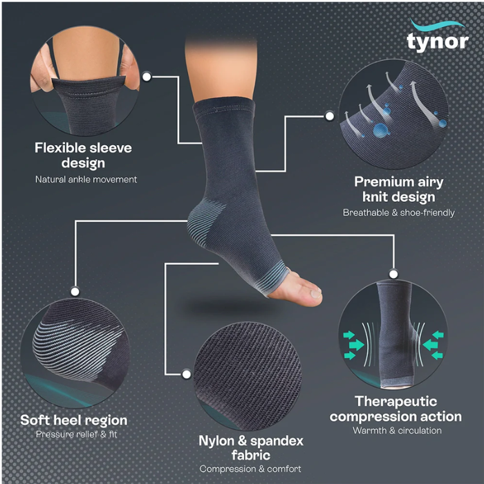 Tynor Anklet Comfeel Small D-25 1s