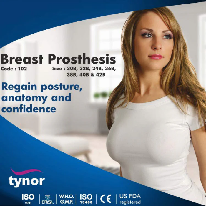Tynor Breast Prosthesis Silicone H19