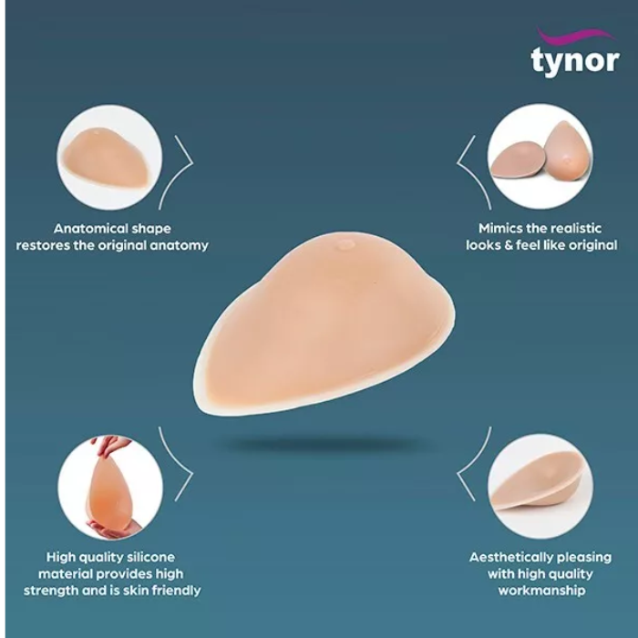 Tynor Breast Prosthesis Silicone H19