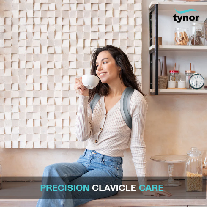 Tynor Clavicle Brace with Fastening Tape Large C-05 1s