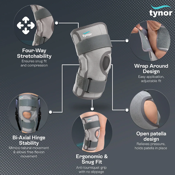 Tynor Functional Knee Support Large D-09