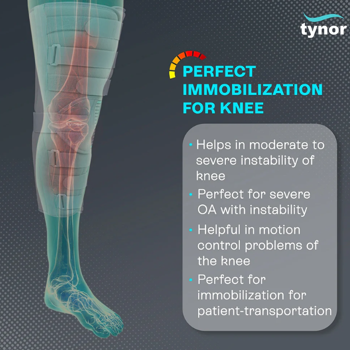 Tynor Knee Brace Long Type, S M L