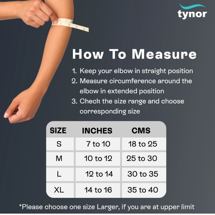 Tynor Tennis Elbow Support Large E-10 1s