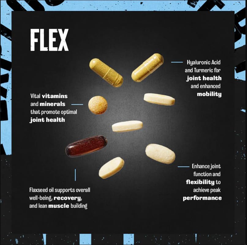 Universal Nutrition Animal Flex Joint Support Supplement, Advanced Joint Health Formula, 44 Packs