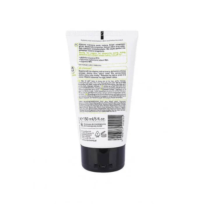 Under Twenty Mattifying & Cleansing Face Paste 150ML 2214