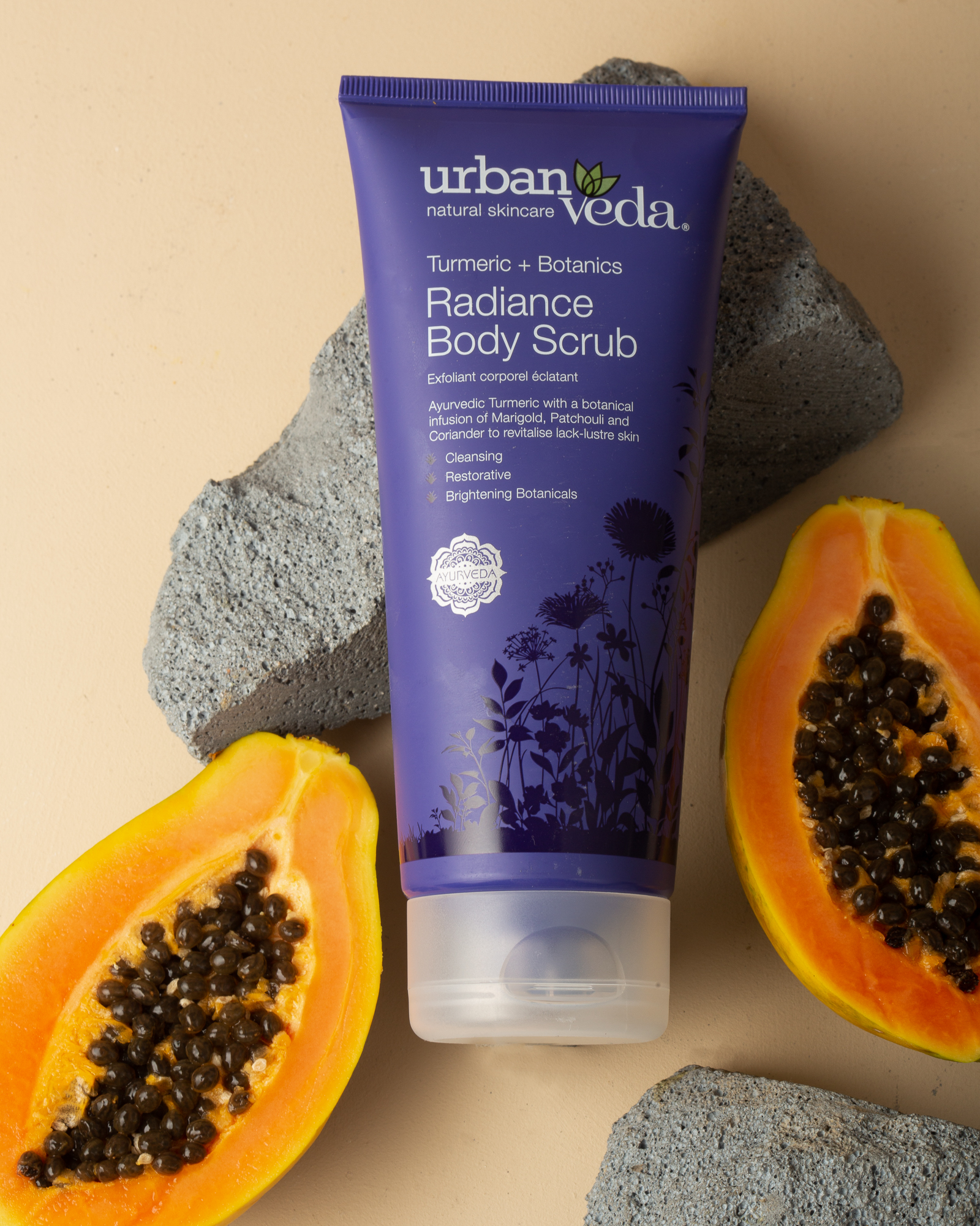 Urban Veda Radiance Brightening Vitamin C Body Scrub 200ml