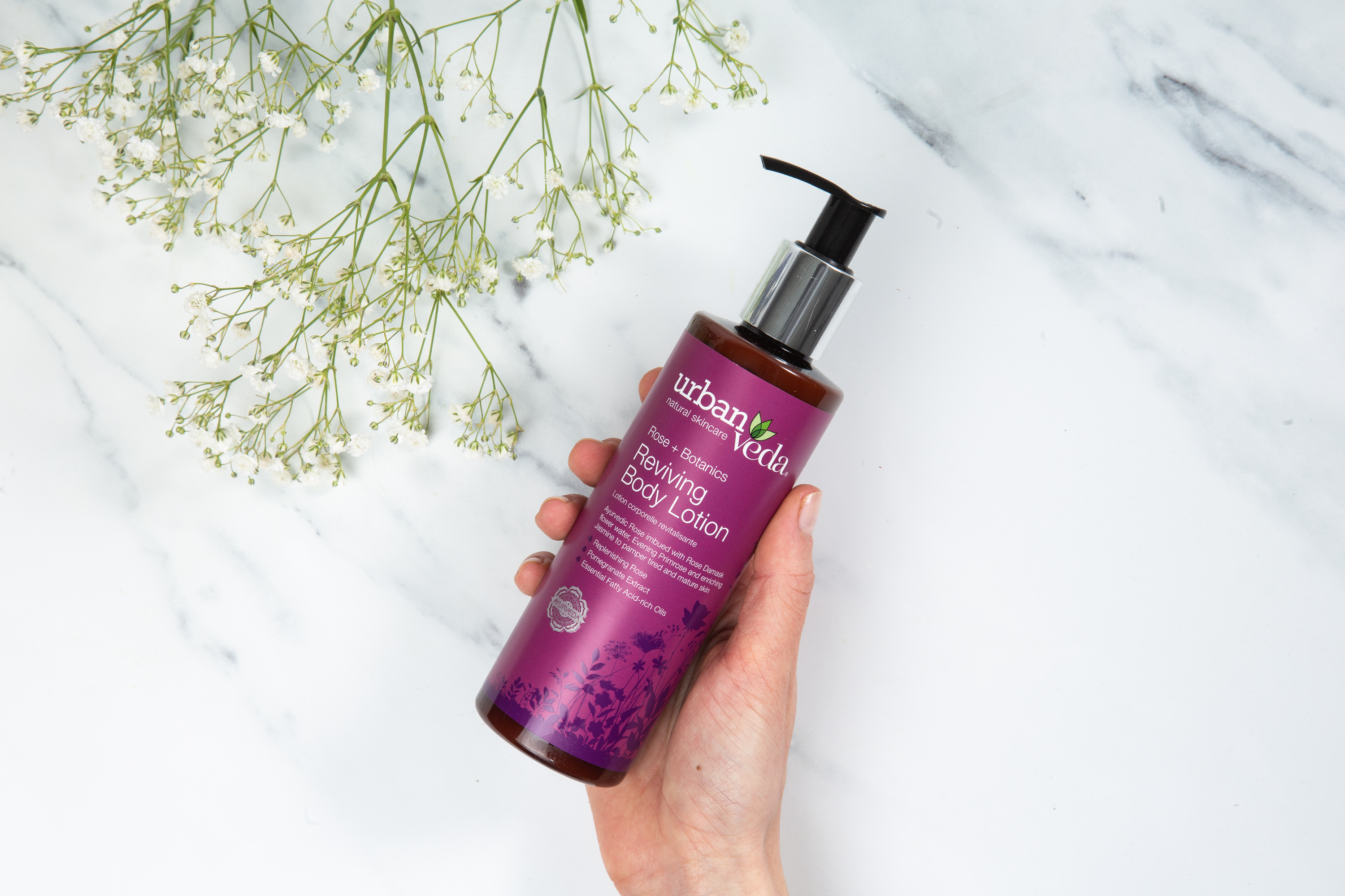 Urban Veda Reviving Rose & Vitamin E Collagen Boosting Body Lotion 250ml
