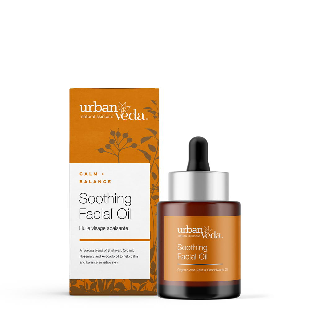 Urban Veda Soothing Sandalwood Aloe Vera Avocado (Retinol) Face Oil 30ml
