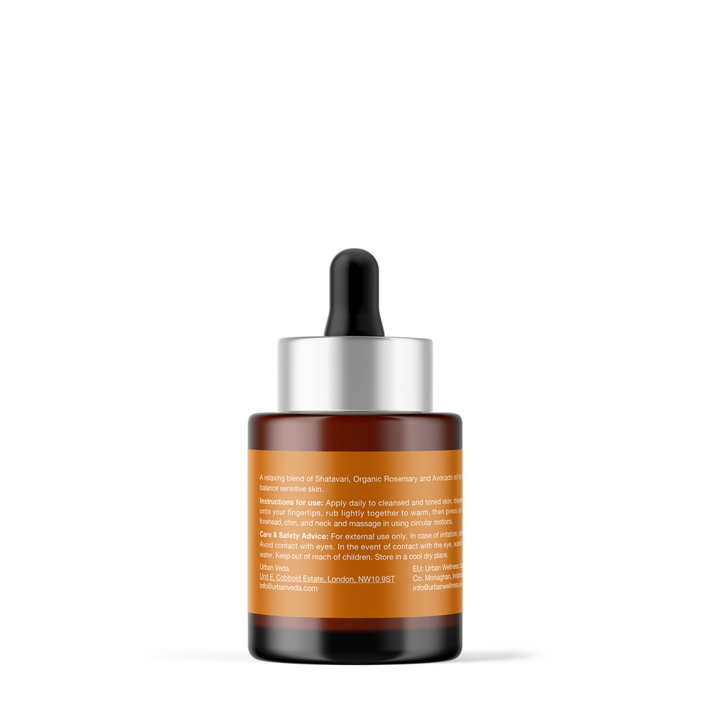 Urban Veda Soothing Sandalwood Aloe Vera Avocado (Retinol) Face Oil 30ml