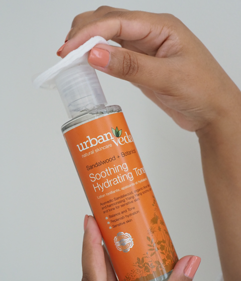 Urban Veda Soothing Sandalwood Aloe Vera & Salicylic Acid Hydrating Toner 150ml