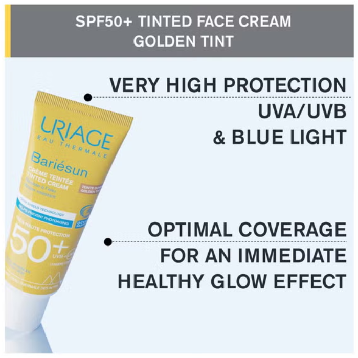 يوريآج باريصن كريم ملون ذهبي (SPF50+) عبوة ترويجية 1+1