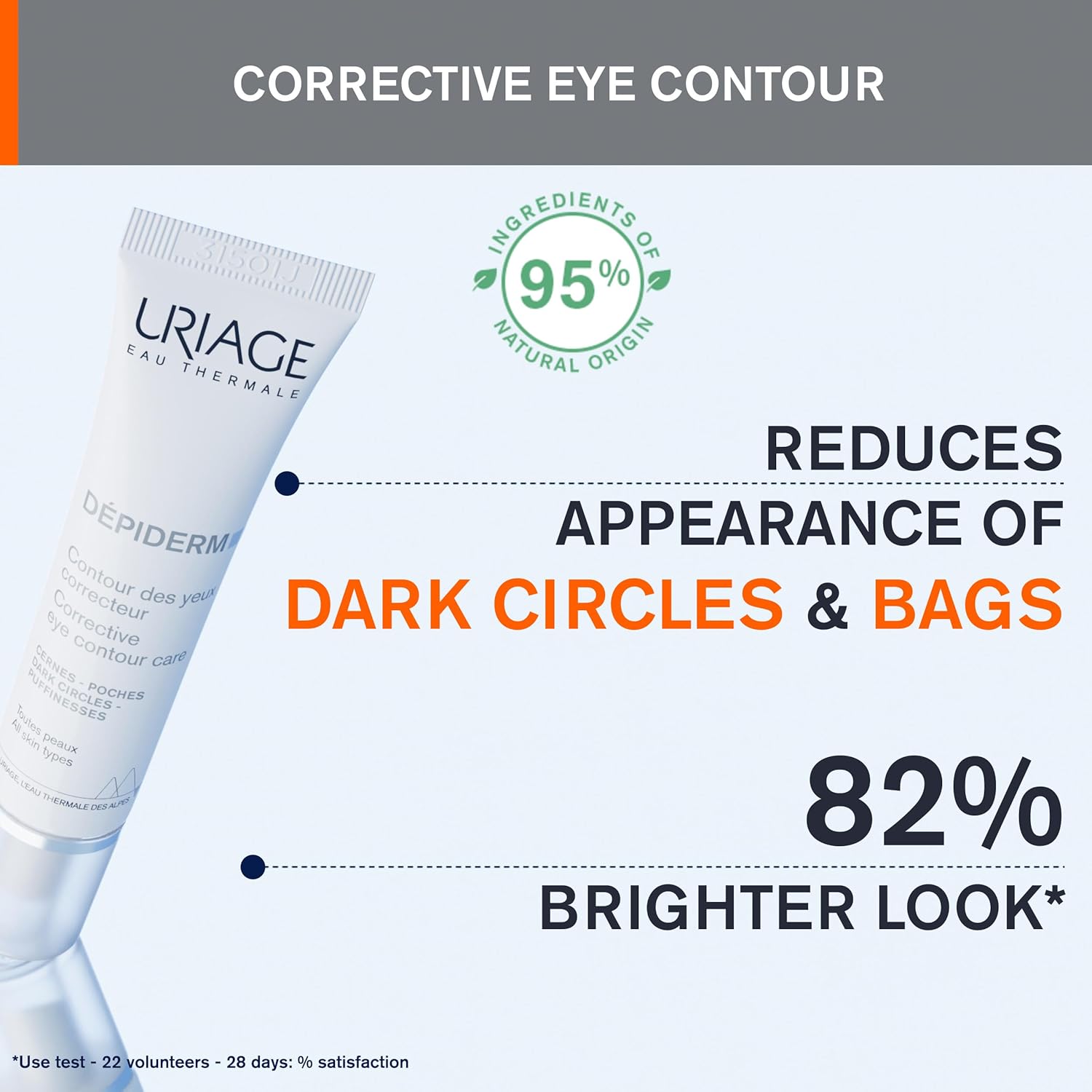 Uriage Depiderm Brightening Eye Contour Care 15 Ml