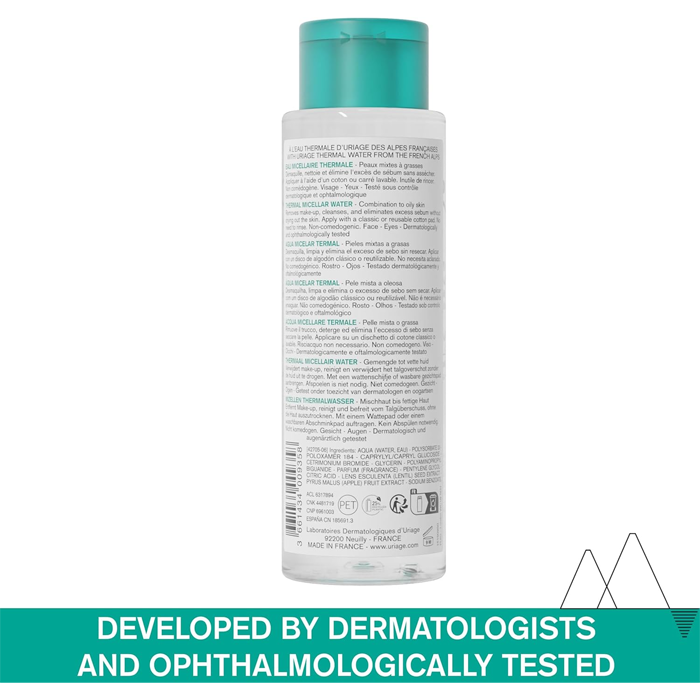 Uriage Thermal Micellar Water Green For Oily Skin 250 Ml