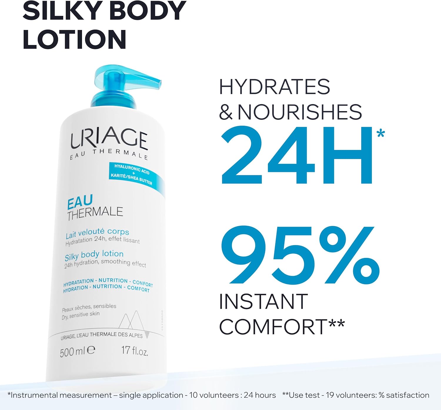 Uriage UTW Silky Body Lotion BP 500ml