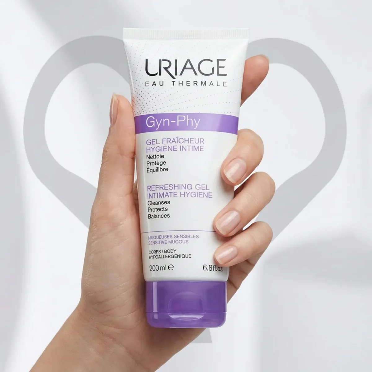 Uriage Gyn-Phy Intimate Hygiene Refreshing Gel 200 ml