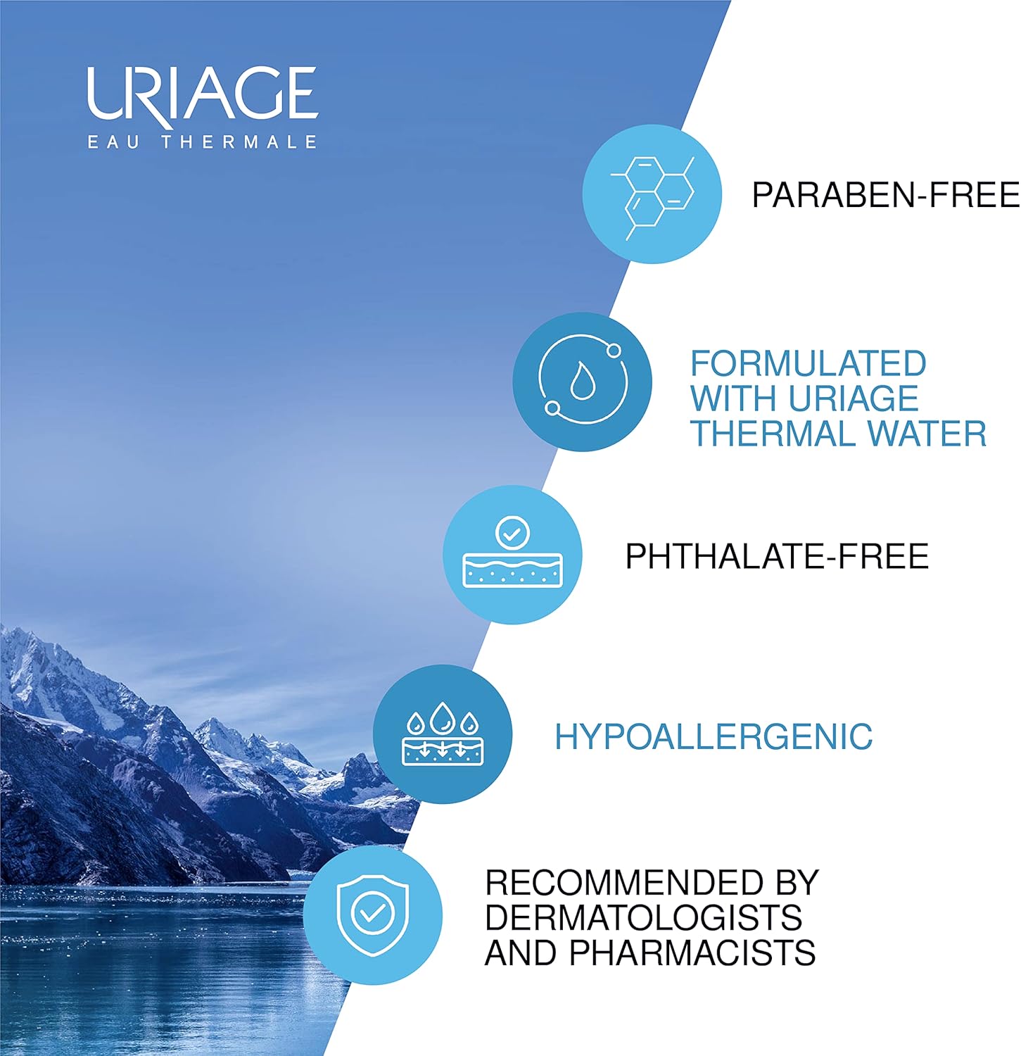 Uriage Thermal Micellar Water Pink For Sensitive Skin 500 Ml