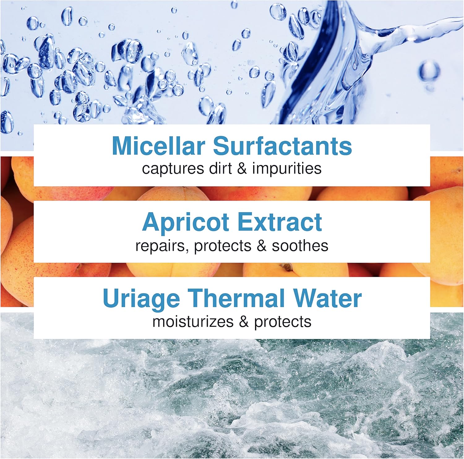 Uriage Thermal Micellar Water Pink For Sensitive Skin 500 Ml
