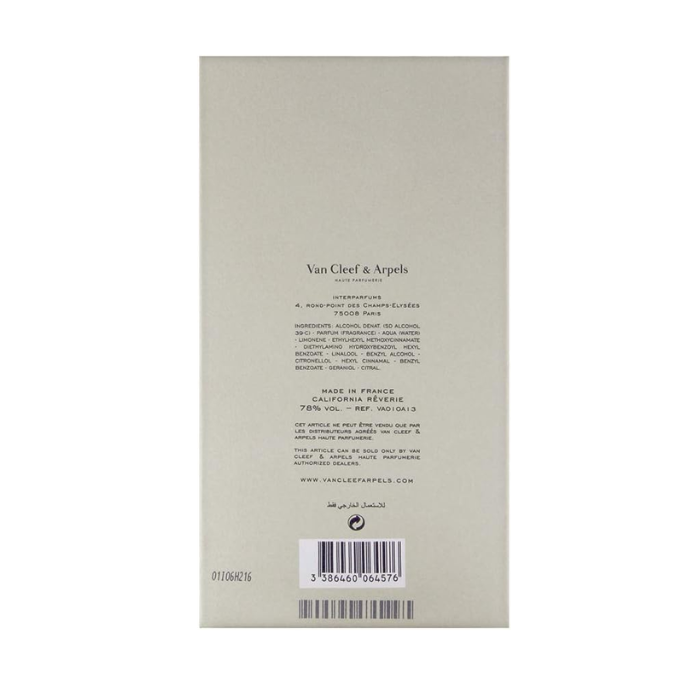 Van Cleef & Arpels Ce California Reverie EDP Spray 75ml
