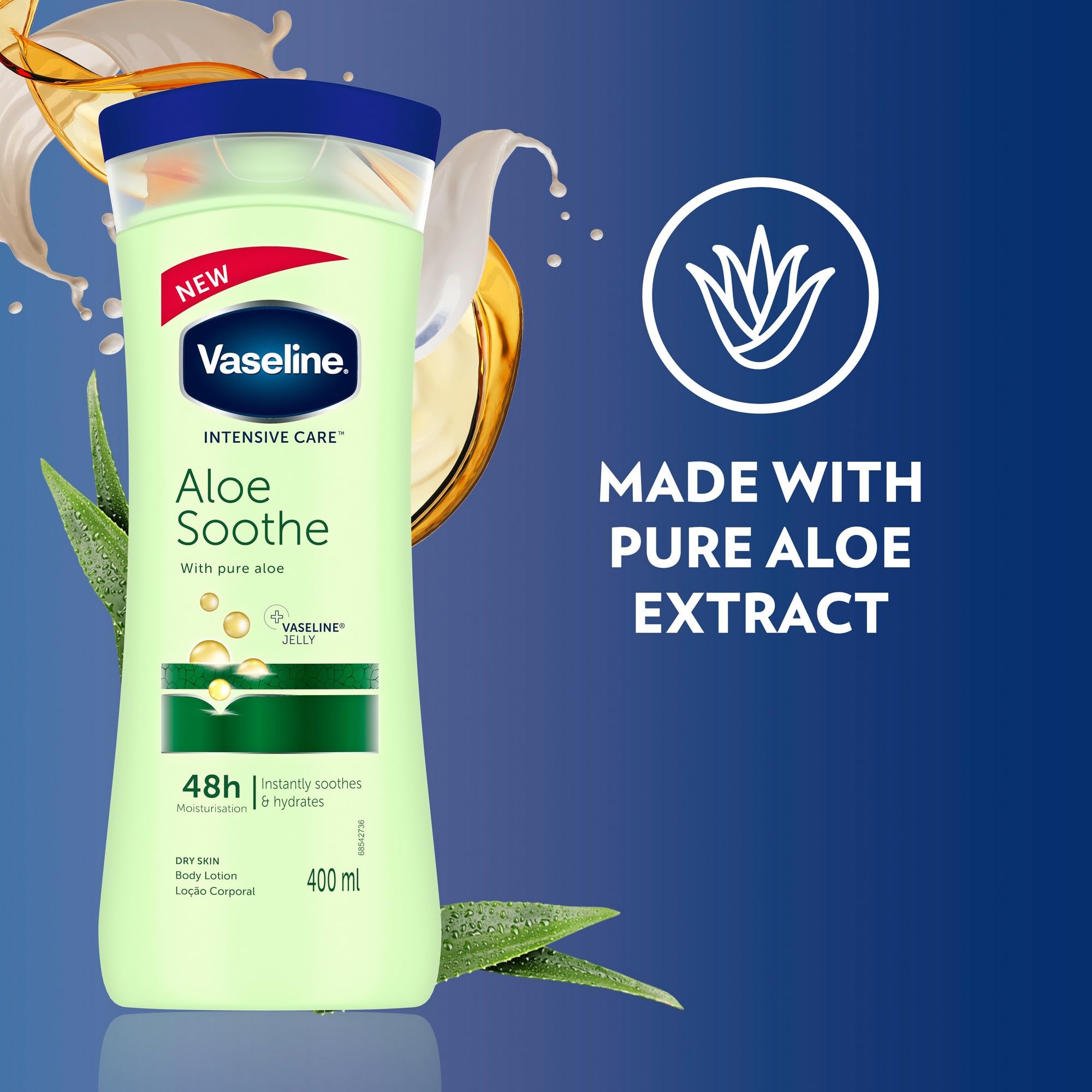 Vaseline Aloe Soothe Body Lotion 400ml