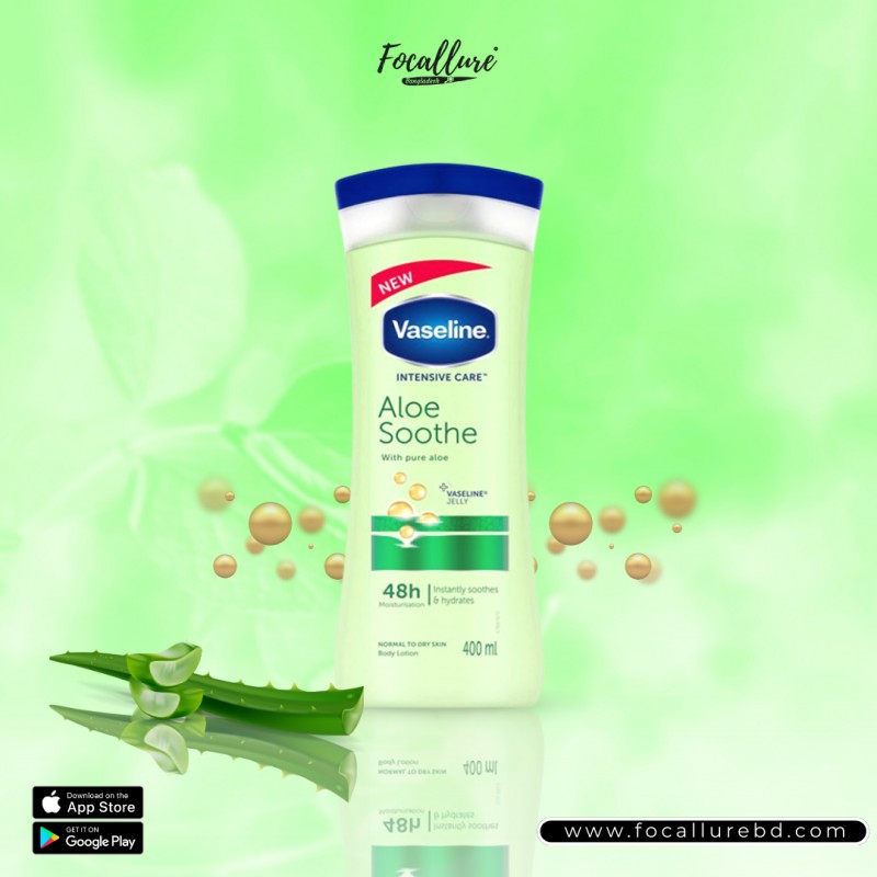 Vaseline Aloe Soothe Body Lotion 400ml