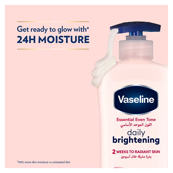 Vaseline Body Lotion Even Tone UV Lightening 400ml