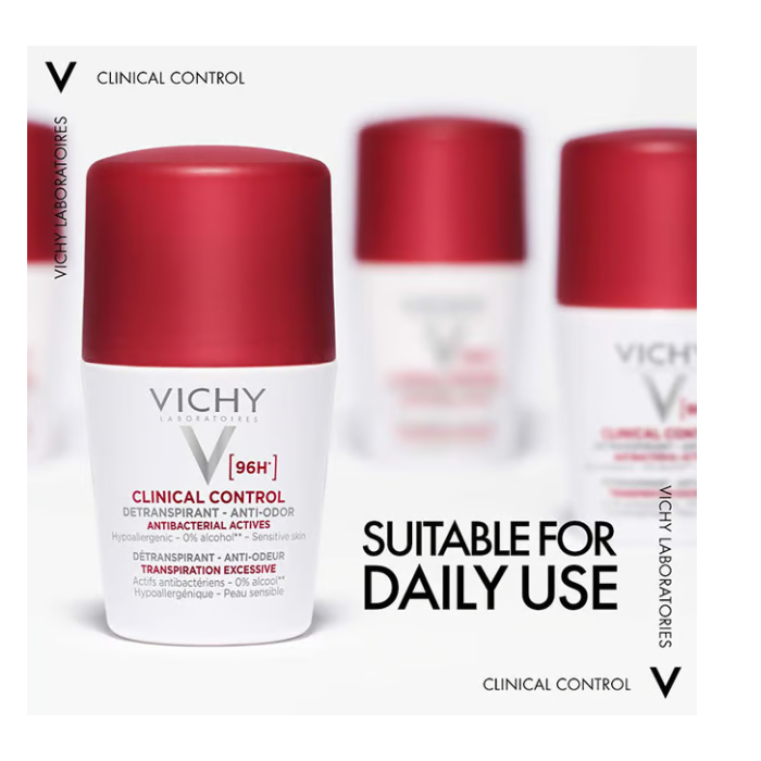 Vichy Clinicl Control 96h Detranspirnt Anti Odor Deo 50ml