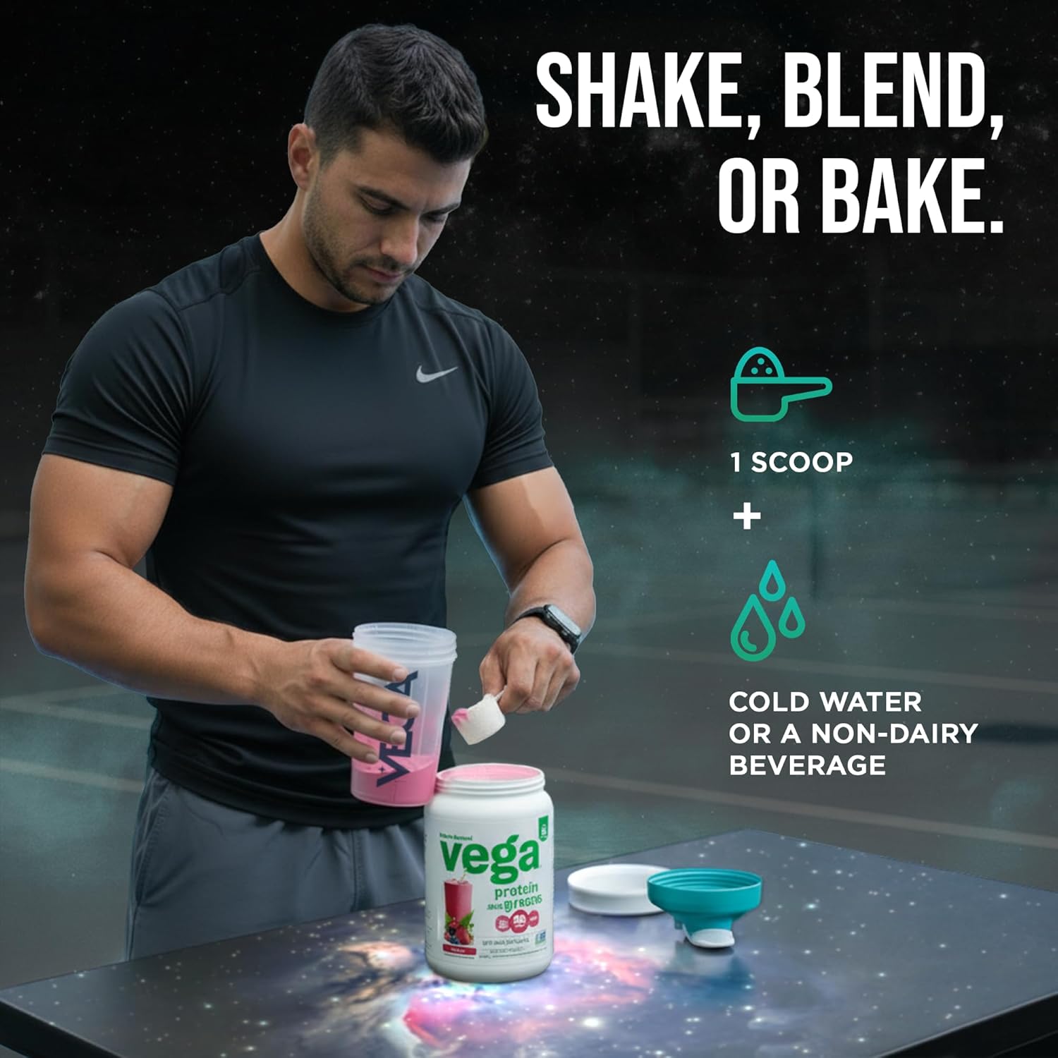 Vega Protein & Greens Berry 18.4 oz