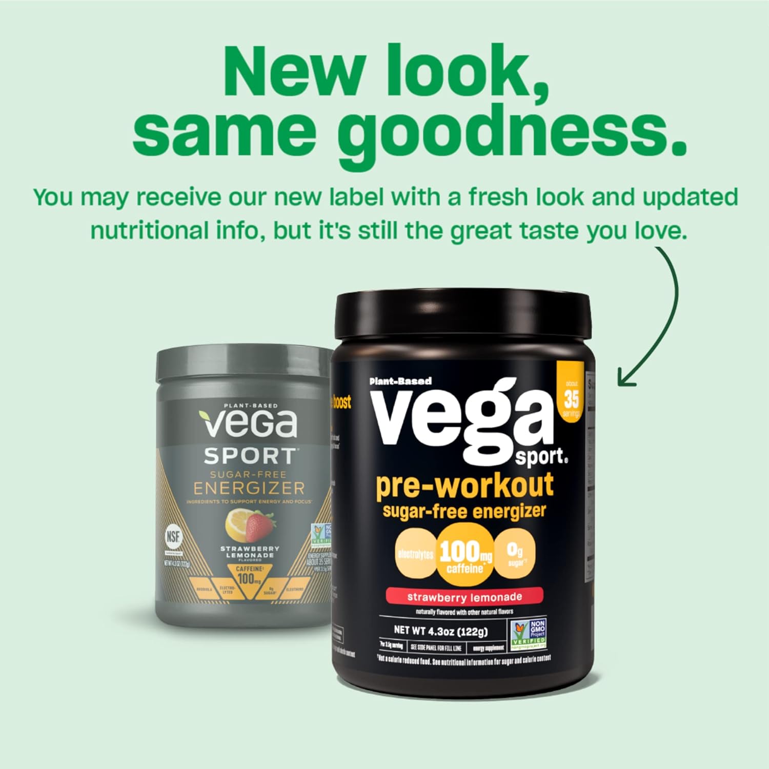 Vega Sport Sugar-Free Energizer Acai Berry 112 g