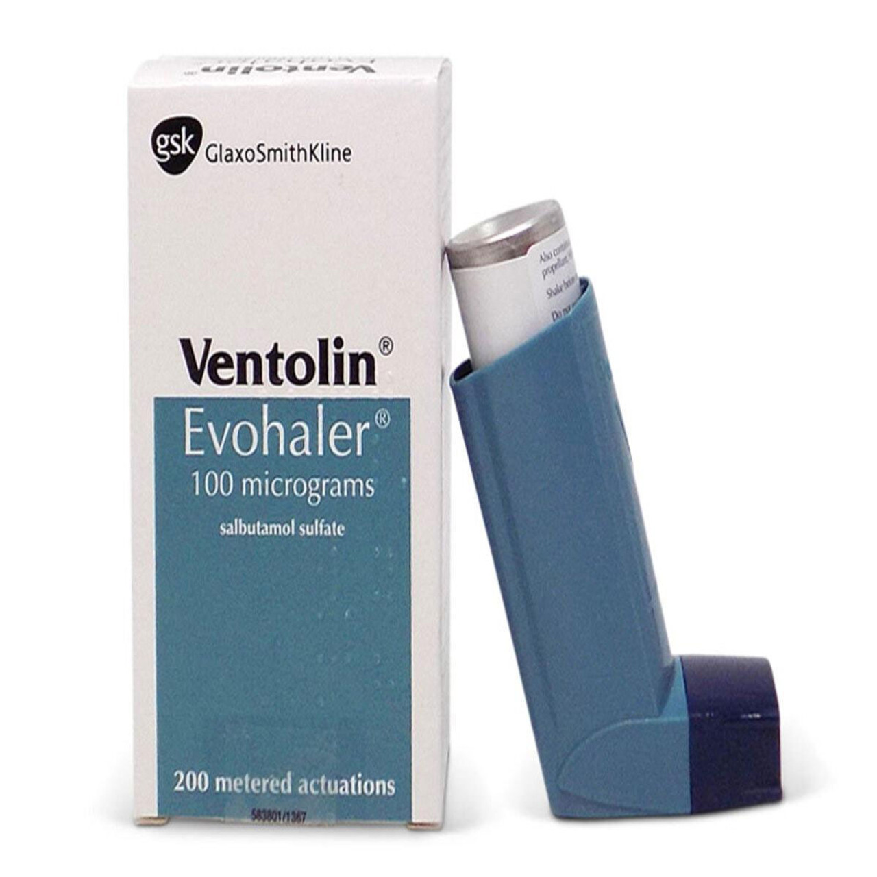 Ventolin Evohaler 100mcg MD INH (Aerosol) 200 ACT INH