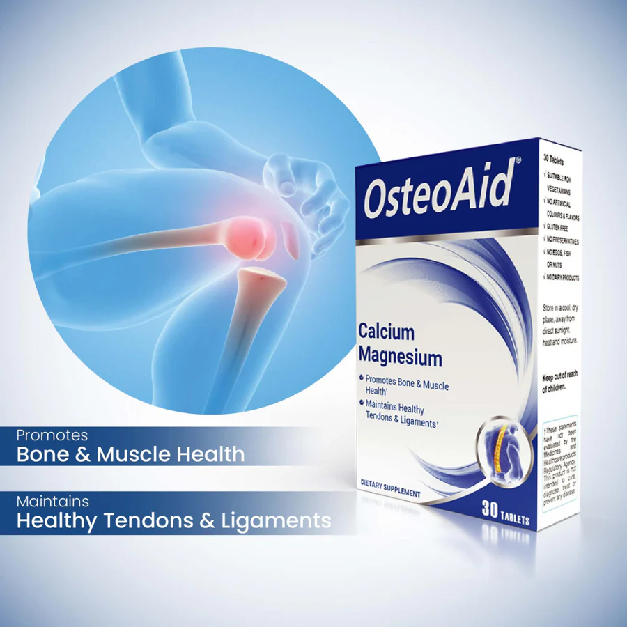 Vital Healthcare Osteoaid Original Calcium Magnesium 30 Tablets