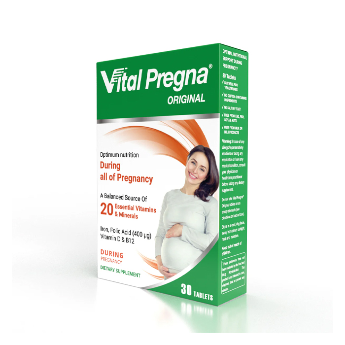 Vital Healthcare Vital Pregna Original 30 Tablets