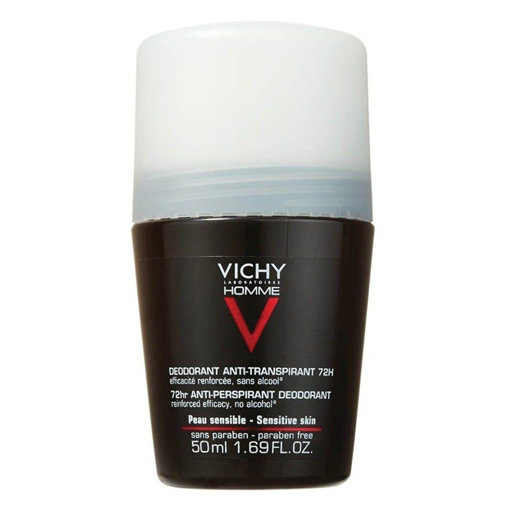Vichy 72HR Invisible Resist Deodorant Roll-On Men 50ML