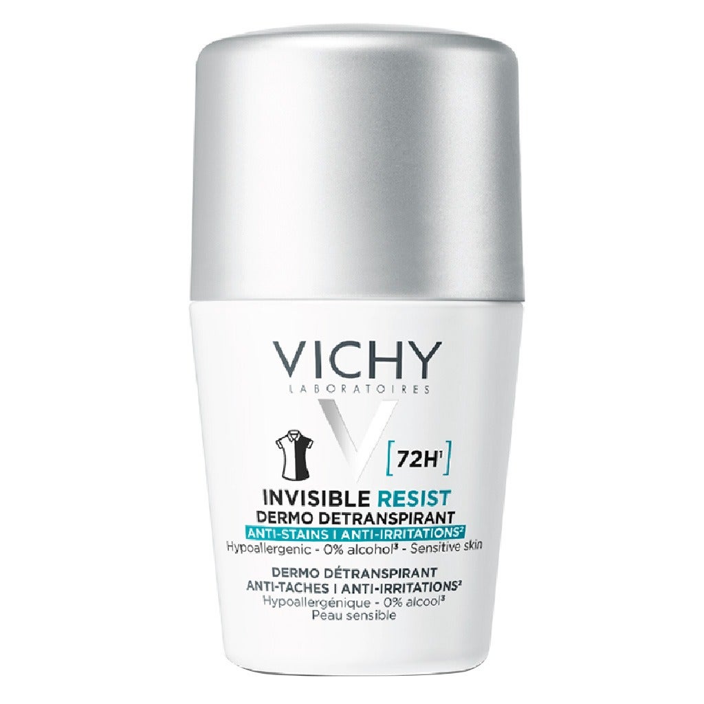 Vichy 72HR Invisible Resist Deodorant Roll-On Women 50ML