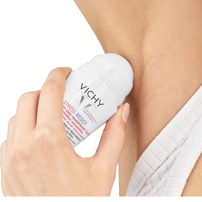 Vichy Deodorant Roll On Stress Resist 50 ml-Bogo