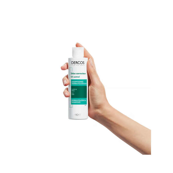 Vichy Dercos Sebo Corrector Treat Shampoo 200 ml