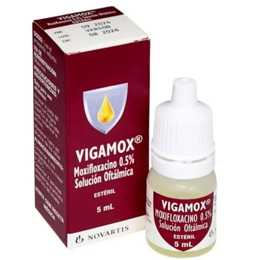 VIGAMOX 0.5% EYE DRP 5ML DR BOT