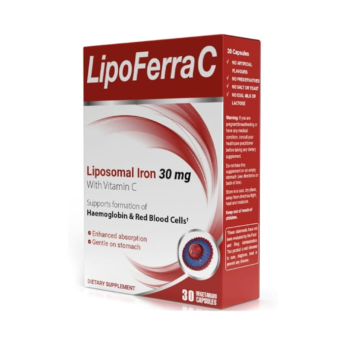Vital Healthcare Lipoferra C Capsules 30s