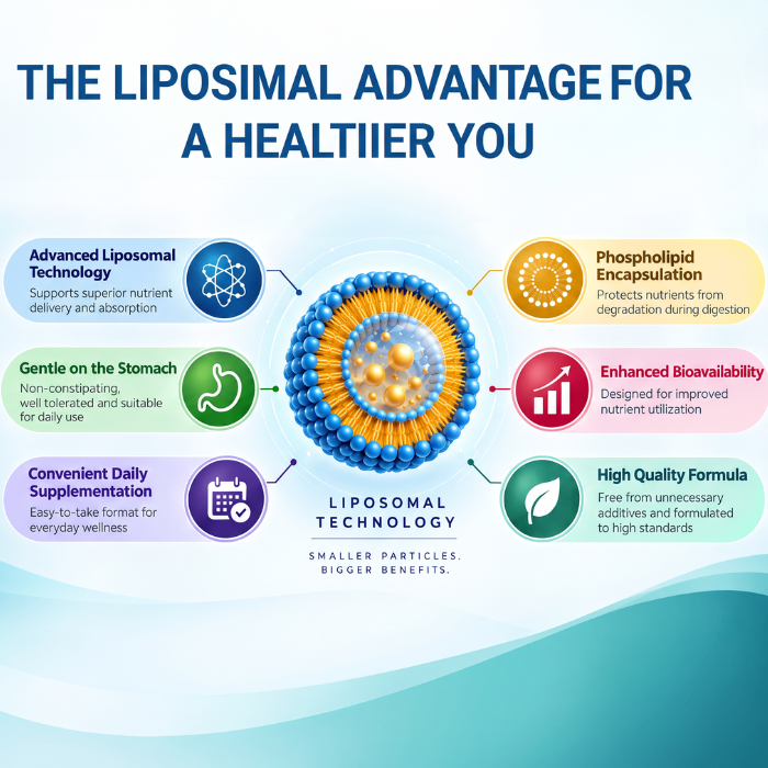Vital Healthcare LipoZinc 50 mg - 30 Tablets
