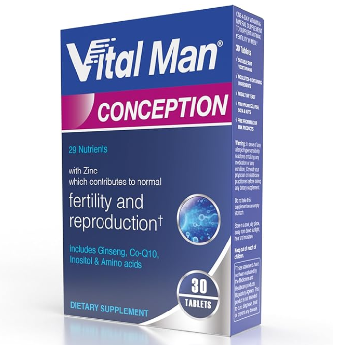 Vital Healthcare Vital Man Conception 30 Tablets