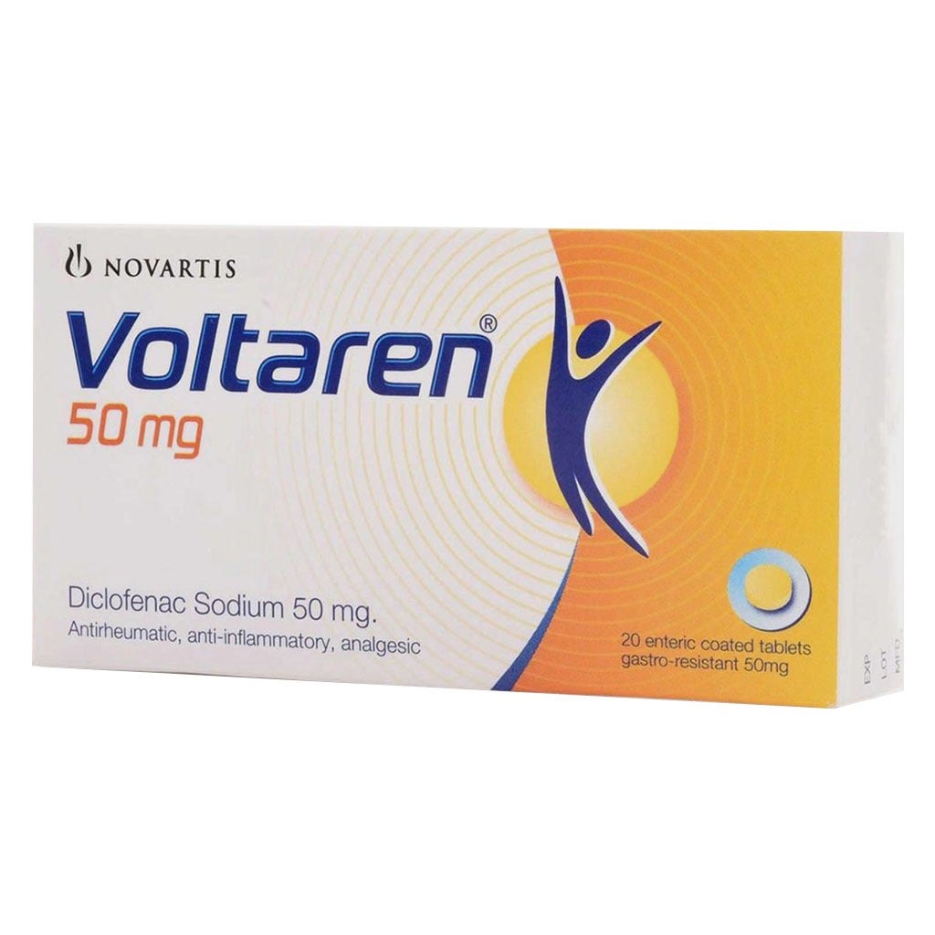 فولتارين 50mg أقراص 20