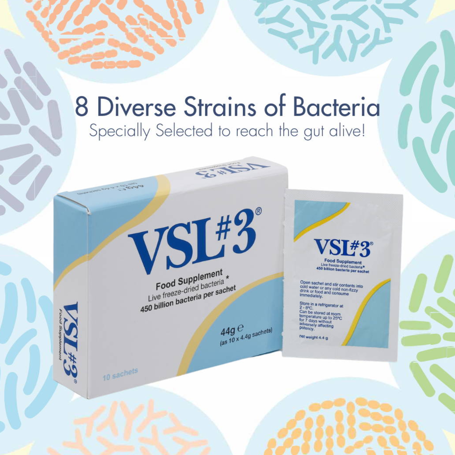 VSL3 4.4 gm Powder For Oral Solution 10's Sachets