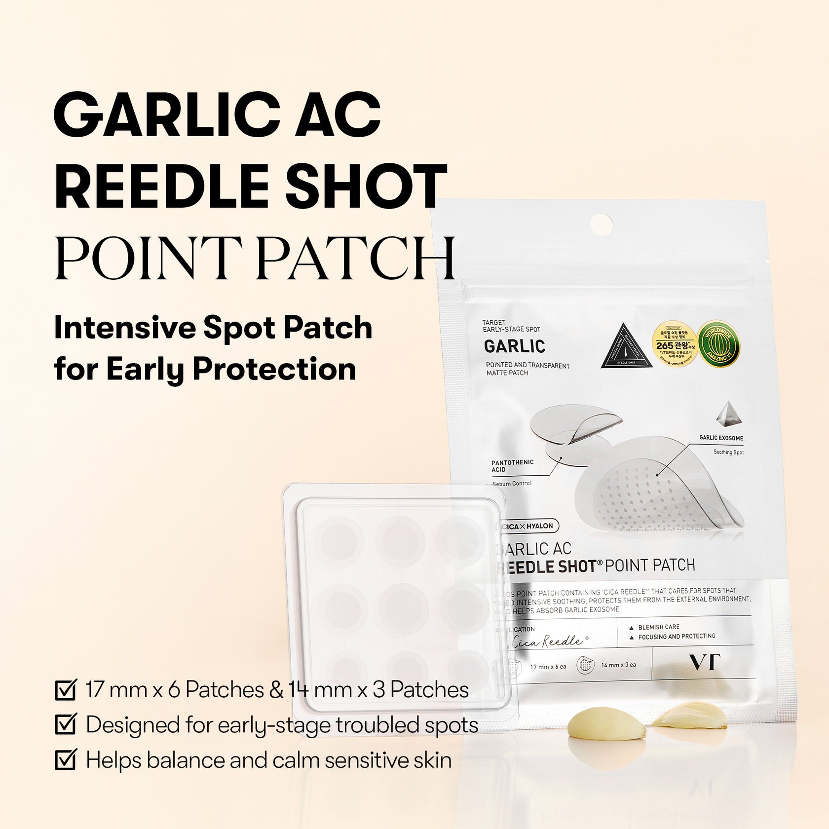 VT Cosmetics Garlic AC Shot Patch 9s