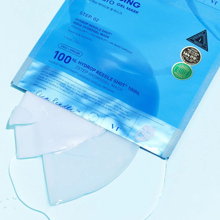 VT Cosmetics Hydrop 100hL 2 Step Mask Sheet 20g