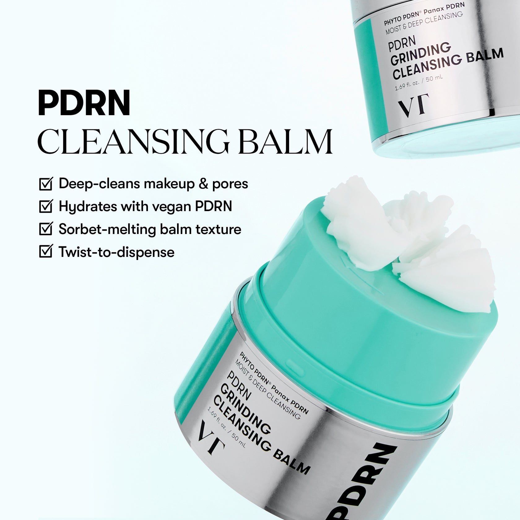 VT Cosmetics Phyto PDRN Panax Grinding Cleansing 50ml